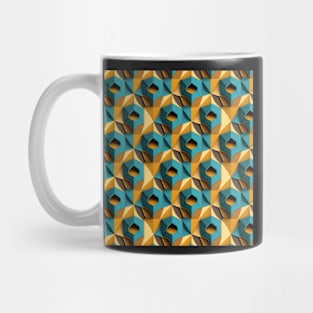 Geometric Repeating Pattern Mug